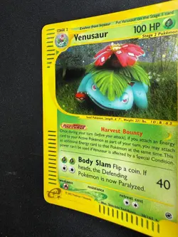Pokemon Venusaur 30/165 Expedition Rare Holo Unlimited Wizards ENG Vintage Cards - Image 4