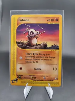 Pokemon Card - Cubone Aquapolis 72/147 Common MOD PLAY - Image 1