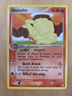 Ninetales 22/101 - Rare - EX Hidden Legends - 2004 - Vintage - Pokemon Card - NM - Image 1