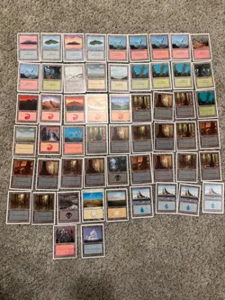 ***900+ VINTAGE WHITE BORDER MTG CARD LOT***BULK MAGIC PLAYED COLLECTION - Image 4