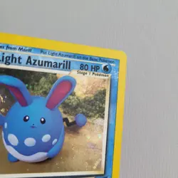Light Azumarill Holo Pokemon Card 13/105 [In Great Condition] - Image 3