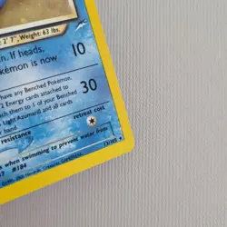 Light Azumarill Holo Pokemon Card 13/105 [In Great Condition] - Image 5