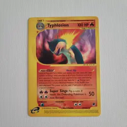 Typhlosion Non-Holo E-Reader Pokemon Card (65/165) - Image 1
