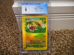 Ledyba cgc 9 MINT REVERSE HOLO Skyridge 2002 E-Reader 73/144 psa card Pokemon - Image 1