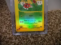Ledyba cgc 9 MINT REVERSE HOLO Skyridge 2002 E-Reader 73/144 psa card Pokemon - Image 3