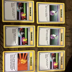 Lot of 17 Pokemon Shadowless Trainer Cards 1999-2000 - Common & Uncommon - Image 2