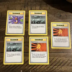 Lot of 17 Pokemon Shadowless Trainer Cards 1999-2000 - Common & Uncommon - Image 4