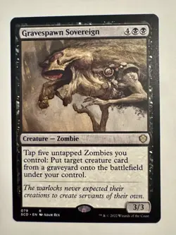 Gravespawn Sovereign [Starter Commander Decks] Near Mint MTG - Image 1