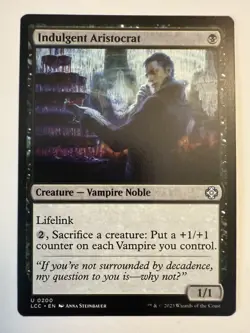 Indulgent Aristocrat [The Lost Caverns of Ixalan Commander] Magic MTG - Image 1
