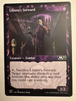 Liliana's Steward (300) Showcase Core Set 2021 M21 MTG Magic - Image 1