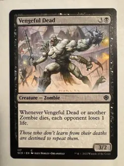 Vengeful Dead [Starter Commander Decks] Near Mint - Image 1