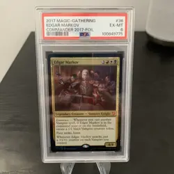 Edgar Markov Commander 2017 Foil Graded 6 - Image 1