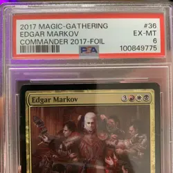 Edgar Markov Commander 2017 Foil Graded 6 - Image 3
