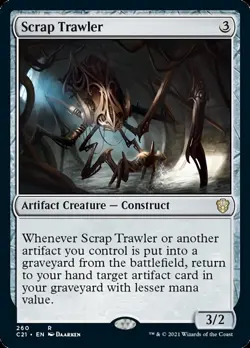 Scrap Trawler [Commander 2021] Magic MTG - Image 1