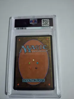 1997 Magic the Gathering Lotus Petal Tempest PSA 5 - Image 2