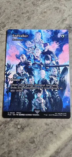 Endwalker - Brainstorm (Showcase) Final Fantasy: Through the Ages Regular MTG NM - Image 1
