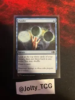 Ponder Commander: Tarkir: Dragonstorm Regular - Image 1