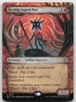 Hexing Squelcher (Showcase) R Normal Lorwyn Eclipsed 317 NM - Image 1