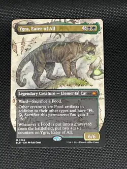 Ygra, Eater of All (Borderless) Bloomburrow Regular - Image 1