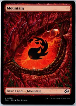 Tarkir: Dragonstorm #290 Mountain (0290) - Image 1