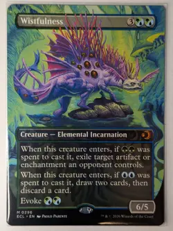 Wistfulness *Borderless Mythic Rare* Magic MtG x1 Lorwyn Eclipsed - Image 1