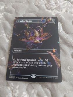 Jeweled Lotus, Borderless Foil, Near Mint, Mythic, MTG, Commander Masters - Image 1
