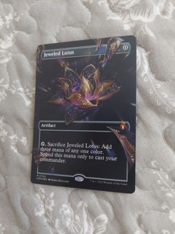 Jeweled Lotus, Borderless Foil, Near Mint, Mythic, MTG, Commander Masters - Image 3