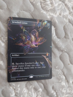 Jeweled Lotus, Borderless Foil, Near Mint, Mythic, MTG, Commander Masters - Image 4