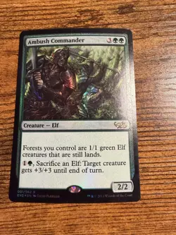 MTG Magic The Gathering FOIL Ambush Commander - Image 1