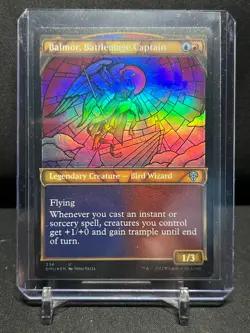 Balmor Battlemage Captain Textured Showcase Foil Magic MTG Dominaria United - NM - Image 1