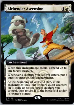 Airbender Ascension (Extended Art) R Avatar: The Last Airbender 364 NM Magic - Image 1