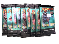 Magic The Gathering 8th Edition Core Set Lot Of 9 Booster Packs - Image 1