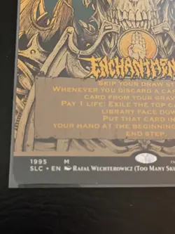 MTG TCG Secret Lair: 30th Anniversary Countdown Kit Necropotence #1995 Foil - Image 4