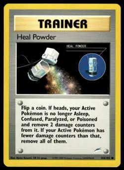 Pokemon TCG Neo Destiny #104/105 Heal Powder LP - Image 1