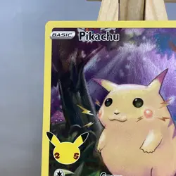 Pokemon TCG Celebrations Pikachu Full Art Ultra Rare Card 005/025 2021 LP - Image 2