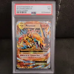 Pokemon XY Evolutions M Charizard EX 13/108 Evolutions Holo 2016 Beautiful Card - Image 1