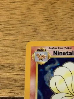 Ninetales 12/102 Base Set Holo Rare Pokemon Card Nintendo TCG WOTC LP - Image 3