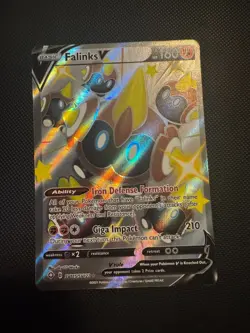 Pokemon Falinks V SV115/SV122 Full Art Shiny Rare Holo Shining Fates NM/M - Image 1