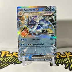 Pokemon TCG - Gyarados ex 045/198 Scarlet & Violet Half Art Ultra Rare Holo - NM - Image 1
