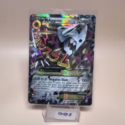2015 Pokemon TCG M Aggron EX 94/160 XY - Primal Clash Holo - Image 1