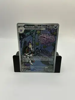 Pokemon Destined Rivals - Team Rocket’s Weezing - Illustration Rare- 199/182 - Image 1
