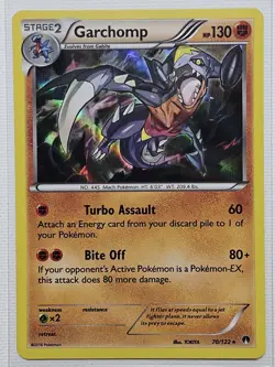 Pokemon TCG Garchomp 70/122 Holo XY BREAKpoint - LP - Image 1