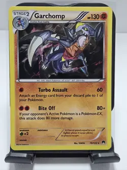 Pokemon TCG Garchomp 70/122 Holo XY BREAKpoint - LP - Image 2