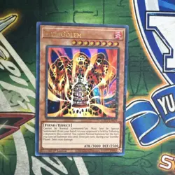 Yugioh! Lava Golem HAC1-EN008 Ultra Rare 1st Edition NM - Image 1