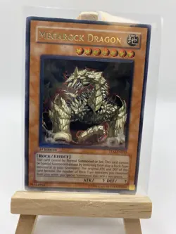 Yugioh! Megarock Dragon - TLM-EN015 - Ultimate Rare - 1st Edition LP - Image 1