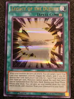 Yugioh! 1x Legacy of the Duelist - DUSA-EN024 - Ultra Rare - 1st Edition Near Mi - Image 1