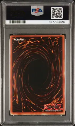 2002 YU-GI-OH! LOB-1ST EDITION #123 LEFT ARM OF THE FORBIDDEN ONE PSA 9 - Image 2