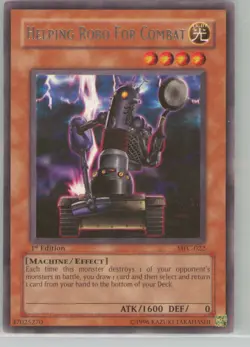 Yu-Gi-Oh MFC Helping Robo For Combat #MFC-022 1st ED Common NM Old School - Image 1