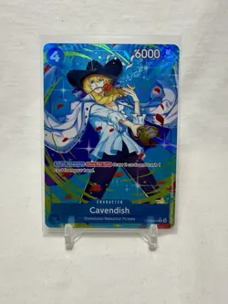One Piece Cavendish (Parallel) Alt Art R - OP10-045 Royal Blood English TCG - NM - Image 1