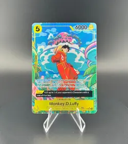 Monkey.D.Luffy (TR) OP07-109 Two Legends Foil One Piece tcg Treasure Rare - Image 1